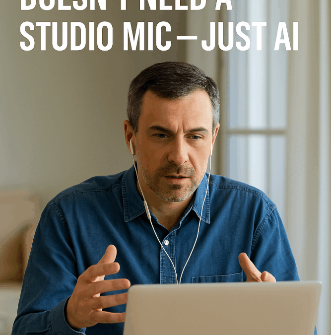 AI Makes Every Remote Guest Sound Studio-Ready